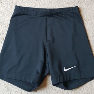 Nike Dri fit Spandex plain black size small